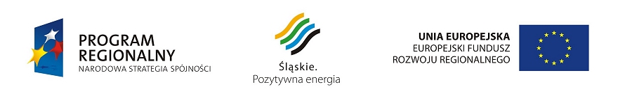 Program Regionalny narodowa strategia spójności, śląskie pozytywna energia, unia europejska europejski fundusz rozwoju regionalnego